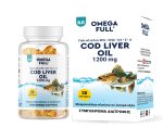 OMEGA FULL® COD LIVER OIL 1200 mg