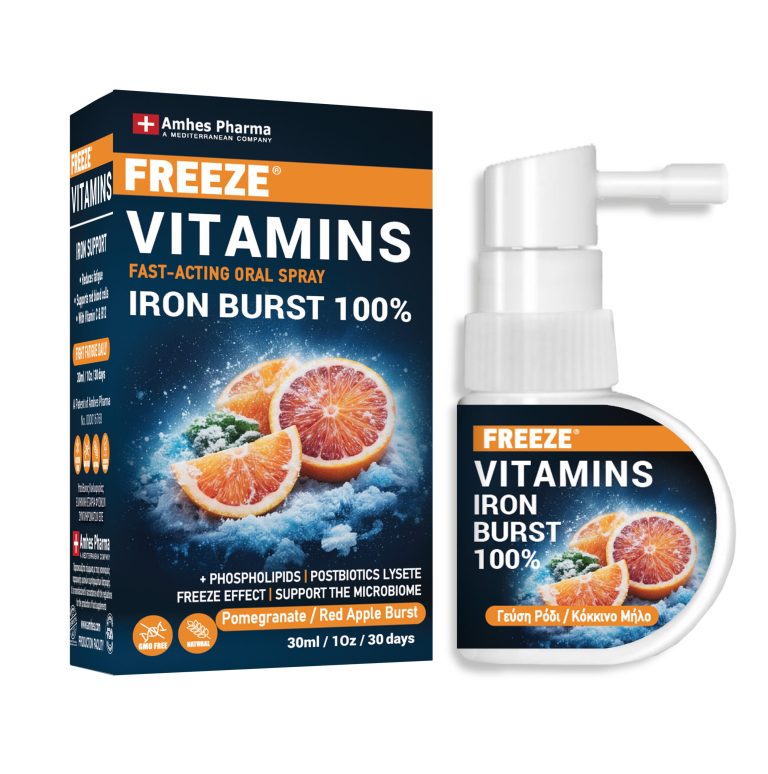 FREEZE VITAMINS IRON BURST Spray 30ml — Παγωμένη βιταμίνη