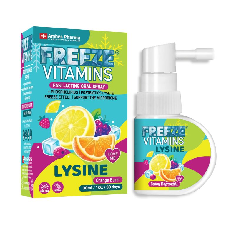FREEZE VITAMINS LYSINE Spray 30ml — Παγωμένη βιταμίνη