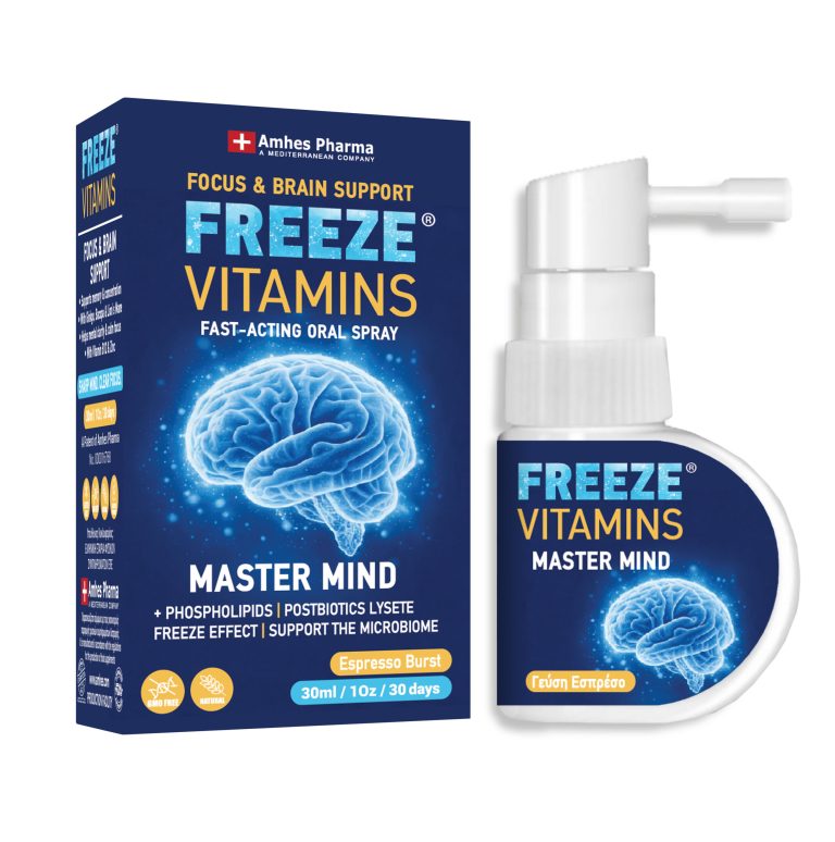 FREEZE VITAMINS MASTER MIND Spray 30ml — Παγωμένη βιταμίνη