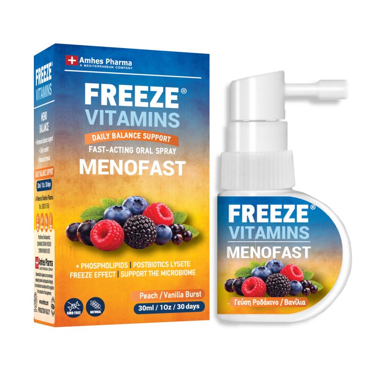 FREEZE VITAMINS MENOFAST Spray 30ml — Παγωμένη βιταμίνη